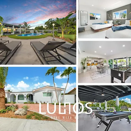 Villa Miami 5Br Entertainer Heated Pool & Ping Pong L08